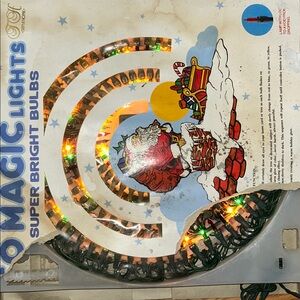 Vintage Magic Lights Super Bright Bulbs.  TRIM A HOME 150 lights